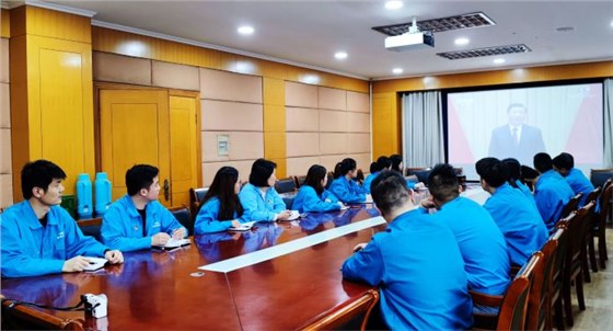 皖南电机团委组织观看庆祝中国共青团成立100周年大会 皖南电机团委组织观看庆祝中国共青团成立100周年大会